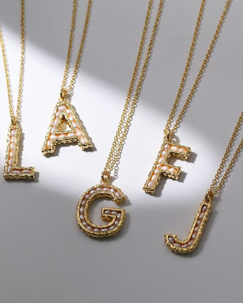 Discover More of Initials Letter Necklace