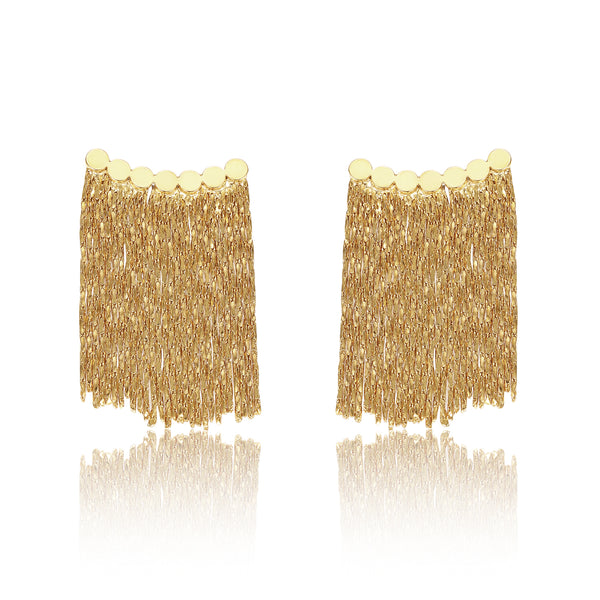 Short Tassel Earrings - Zafari Studio Jewelry