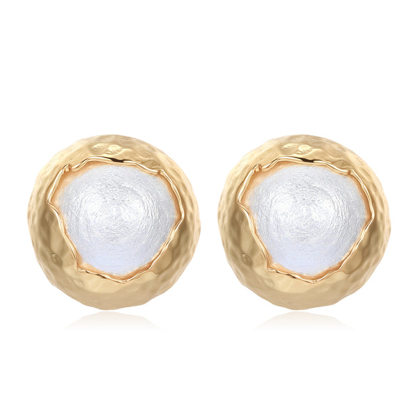 Chic Cotton Pearl Earring - Zafari Studio Jewelry