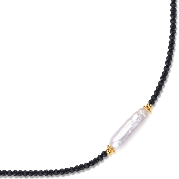 Black Obsidian Necklace l Bracelet - Zafari Studio - Zafari Jewlery