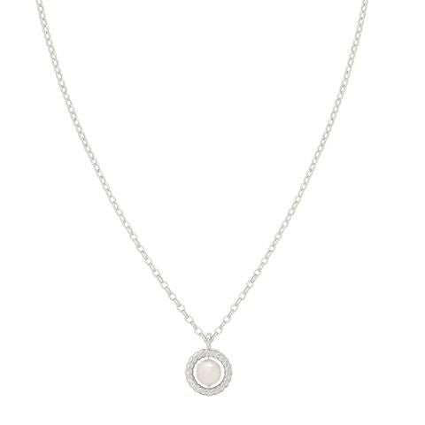 Freshwater Pearl Pendant 18K Gold Vermeil Chain - Zafari Studio Jewelry