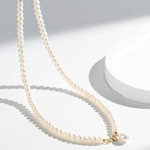 Rice Pearls Necklace (Purchase Individually) - Zafari Studio Jewelry