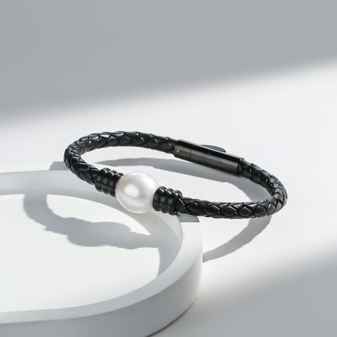 12-13mm Large Pearl Bracelet - Zafari Studio Jewelry