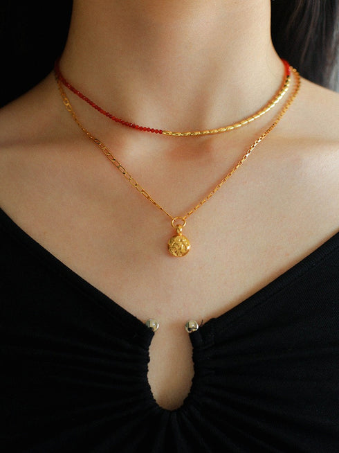 Mini Gemstones Beaded Necklace - Zafari Studio Jewelry