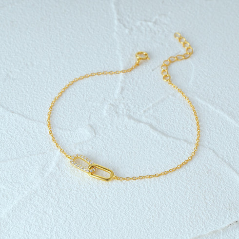 Dual Clasp Bracelet with AAAAA Zirconia - Zafari Studio Jewelry