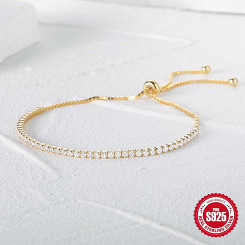 Tennis Bracelet with AAAAA Zirconia - Zafari Studio Jewelry