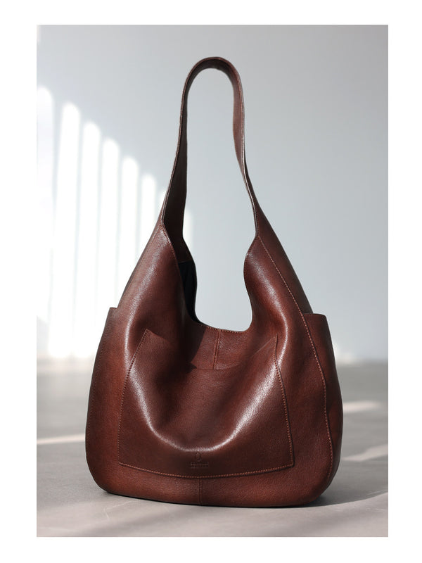 Lilian Genuine Leather HOBO Bag - Zafari Studio Jewelry