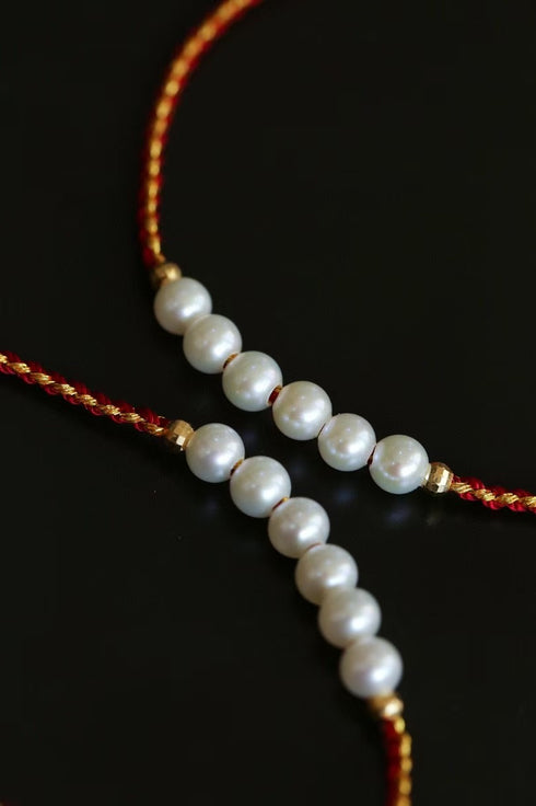 Mini Baby Freshwater Pearl Weave Bracelet - Zafari Studio Jewelry