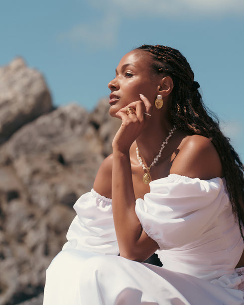 Twisted CZ Layered Ring - Zafari Studio Jewelry