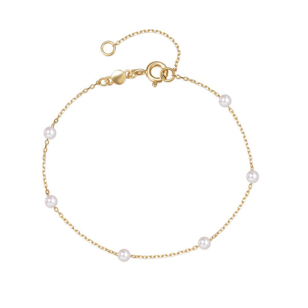 Pearl Bracelet – Elegant & Adjustable Everyday Style - Zafari Studio Jewelry
