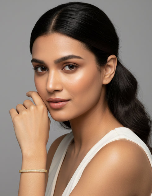 Mesh Chain Necklace, Earrings or Full Set