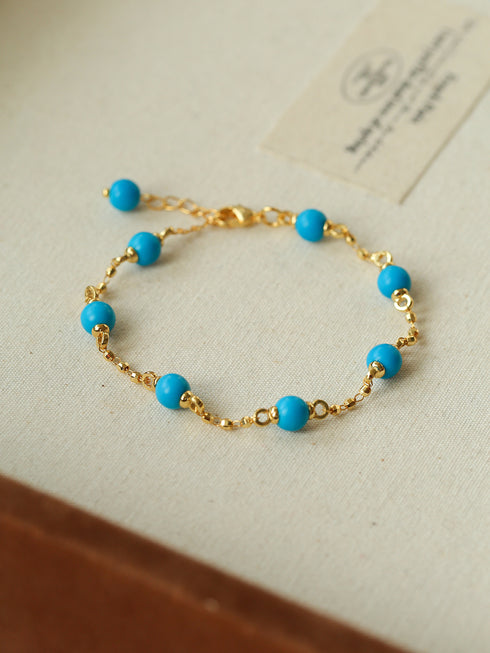 Beaded Turquoise Necklace, Earrings or Full Set (Copy) - Sets | ZAFARI Studio Jewelry