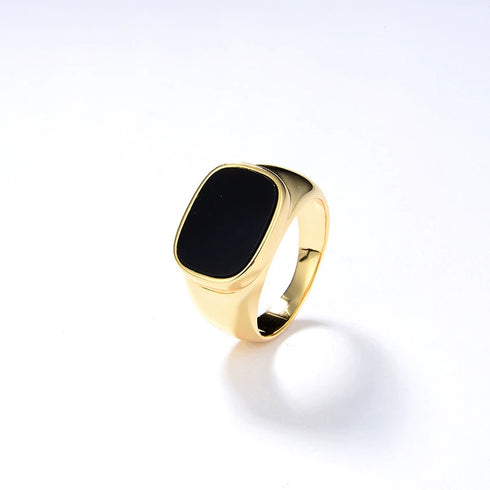 Square Gemstone Ring - Zafari Studio Jewelry