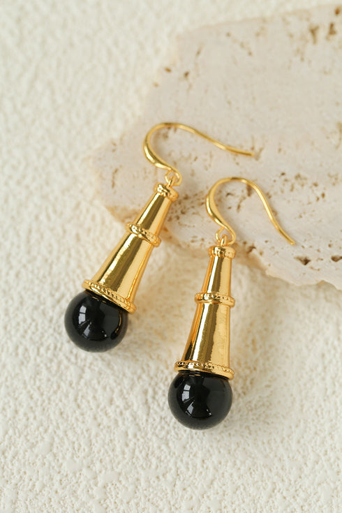 Leaf Pattern Earrings (Copy) - Earrings | ZAFARI Studio Jewelry
