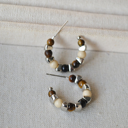 Crystal Heart Stud Earrings (Copy) - Earrings | ZAFARI Studio Jewelry