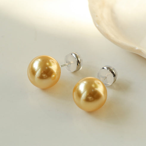 6-14mm Swarovski Pearl Ear Stud Earrings - Zafari Studio - Zafari Jewlery