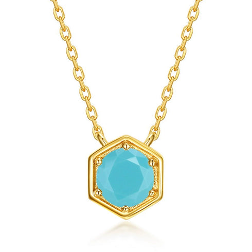 Birthstone Necklace-12 Months - Zafari Studio Jewelry