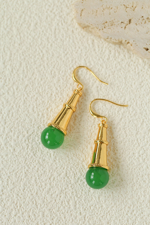 Leaf Pattern Earrings (Copy) - Earrings | ZAFARI Studio Jewelry