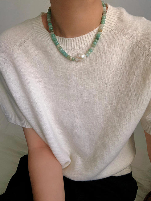 Luxury Design Baroque Pearl Choker Necklace (Copy) - Necklaces | ZAFARI Studio Jewelry