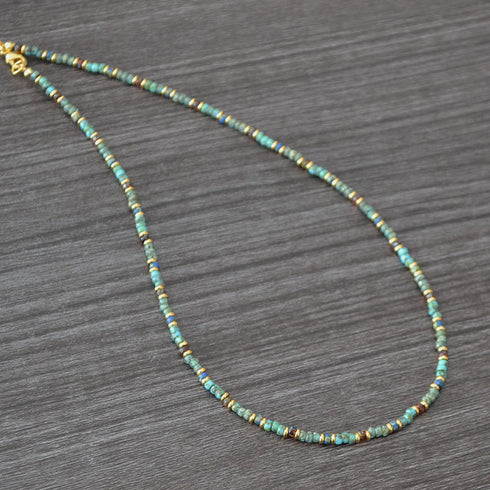 Vintage Bohemian Beads Necklace, Bracelet - Zafari Studio Jewelry