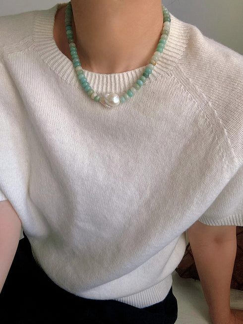Luxury Design Baroque Pearl Choker Necklace (Copy) - Necklaces | ZAFARI Studio Jewelry