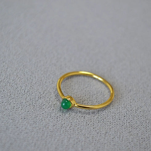 Onyx,Jadeite, Amethyst Gemstone Ring - Zafari Studio Jewelry