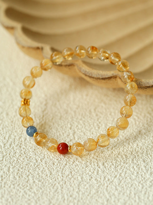 Colorful Natural Stones Bracelet - Zafari Studio Jewelry