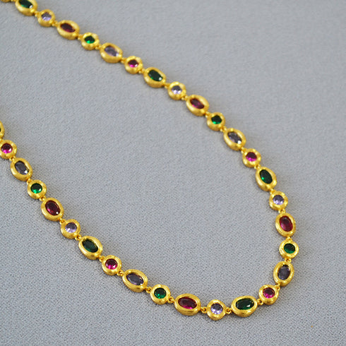 Coloful Gemstones Bracelet Necklace(Purchase Individually) - Zafari Studio - Zafari Jewlery