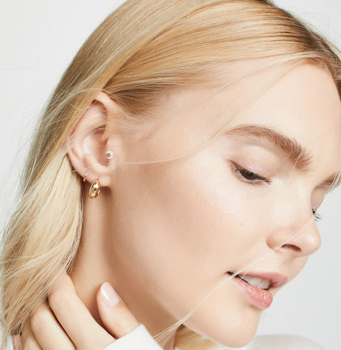 C-Shape Earrings - Zafari Studio Jewelry