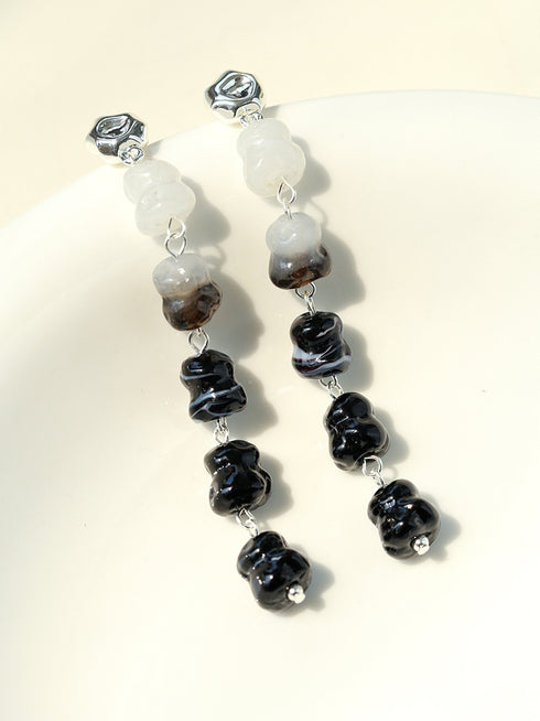 Dopamine Colorful Long Earrings - Zafari Studio Jewelry