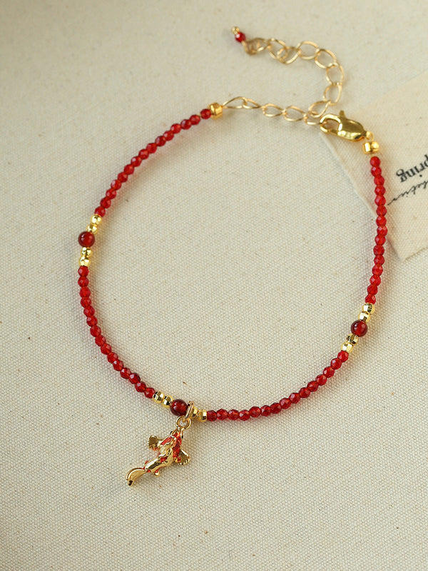 Enamel Koi Fish Jewelry Set