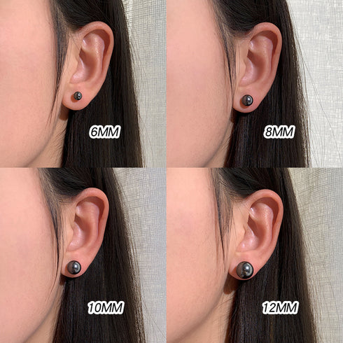 6-14mm Swarovski Pearl Ear Stud Earrings - Zafari Studio - Zafari Jewlery