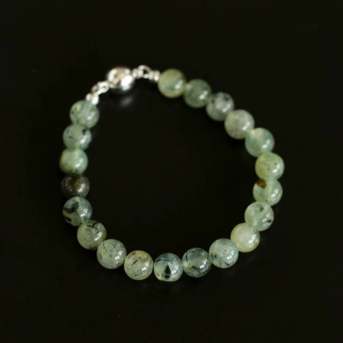 Crystal Beaded Bracelet with Manegtic Clasp - Zafari Studio Jewelry