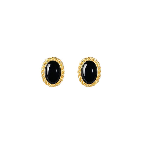 Vintage Oval Necklace and Earring Gold Vermeil (Copy) - Sets | ZAFARI Studio Jewelry