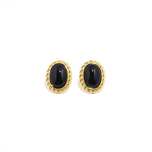 Vintage Oval Necklace and Earring Gold Vermeil (Copy) - Sets | ZAFARI Studio Jewelry