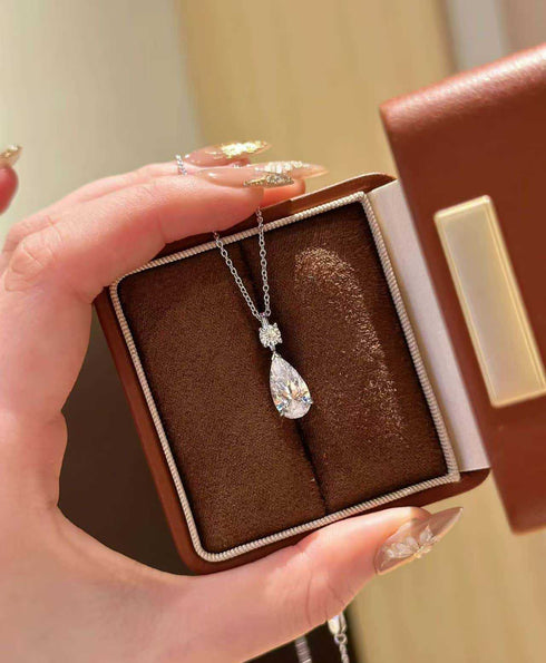 Heart Zirconia Pendant Necklace (Copy) (Copy) (Copy) (Copy) - Necklaces | ZAFARI Studio Jewelry