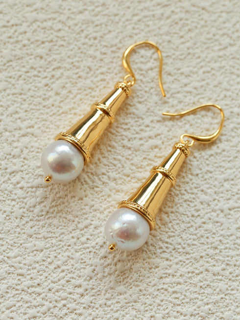 Leaf Pattern Earrings (Copy) - Earrings | ZAFARI Studio Jewelry