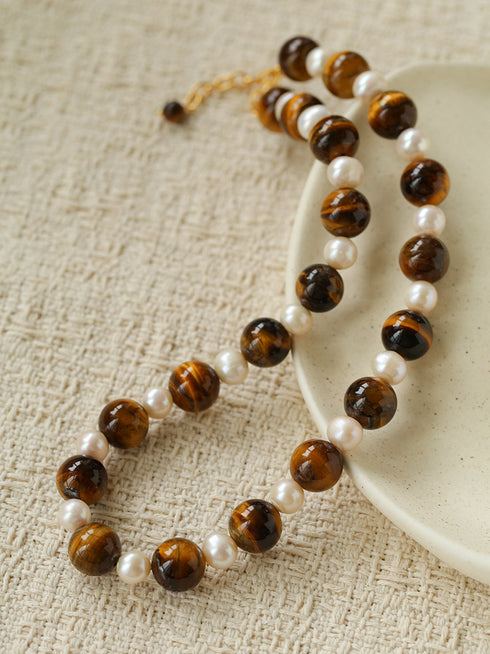 Luxury Design Baroque Pearl Choker Necklace (Copy) (Copy) - Necklaces | ZAFARI Studio Jewelry