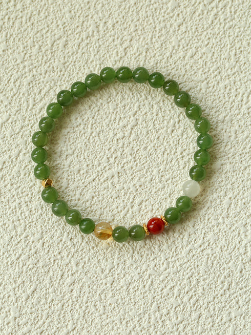 Colorful Natural Stones Bracelet - Zafari Studio Jewelry