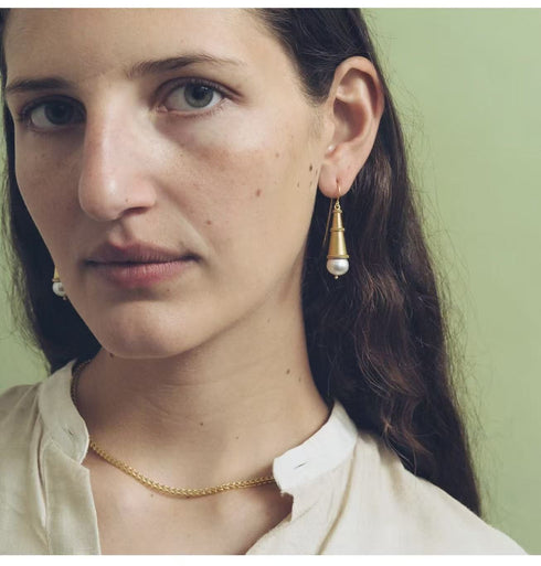 Leaf Pattern Earrings (Copy) - Earrings | ZAFARI Studio Jewelry
