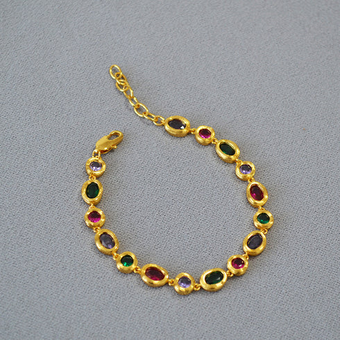 Coloful Gemstones Bracelet Necklace(Purchase Individually) - Zafari Studio - Zafari Jewlery