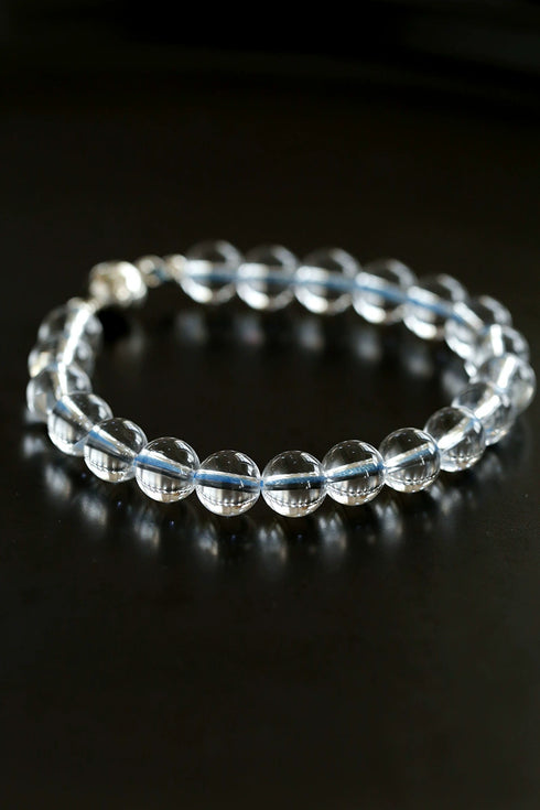 Crystal Beaded Bracelet with Manegtic Clasp - Zafari Studio Jewelry