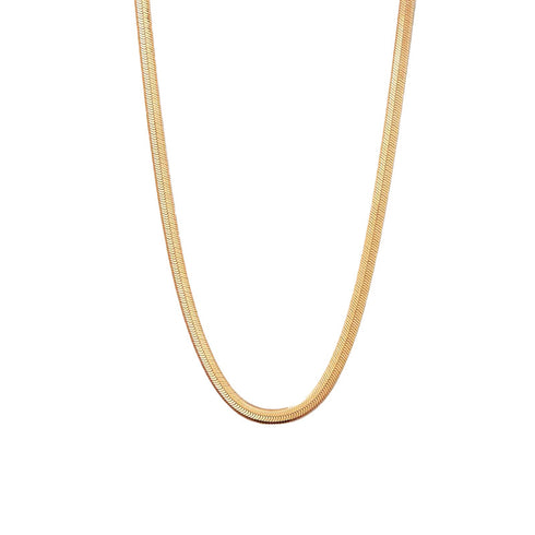 Snake Silver Chain Necklace - Zafari Studio Jewelry