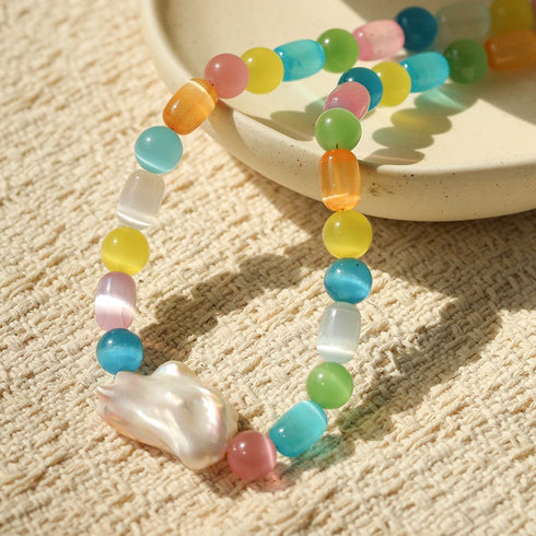 Luxury Design Baroque Pearl Choker Necklace (Copy) (Copy) (Copy) - Necklaces | ZAFARI Studio Jewelry