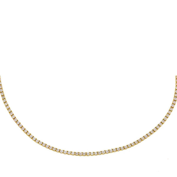 Zirconia Chain Choker - Zafari Studio Jewelry