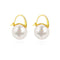 Celina Pearl Earrings Man-made Pearls - Zafari Studio Jewelry