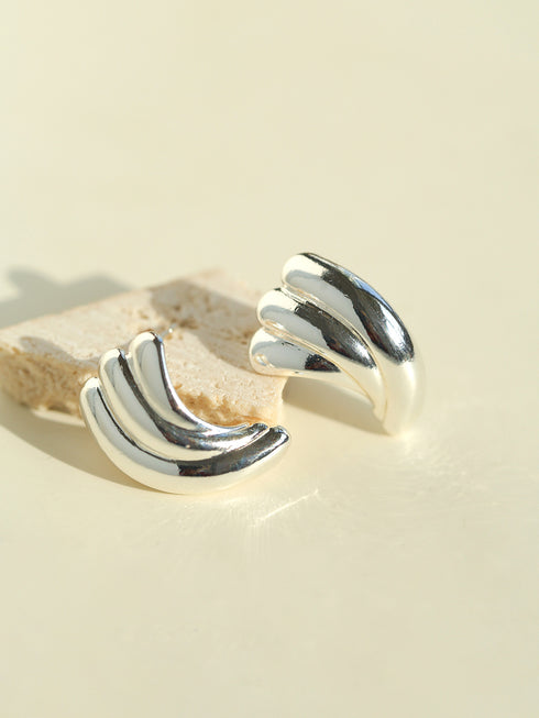 Leaf Pattern Earrings (Copy) (Copy) - Earrings | ZAFARI Studio Jewelry