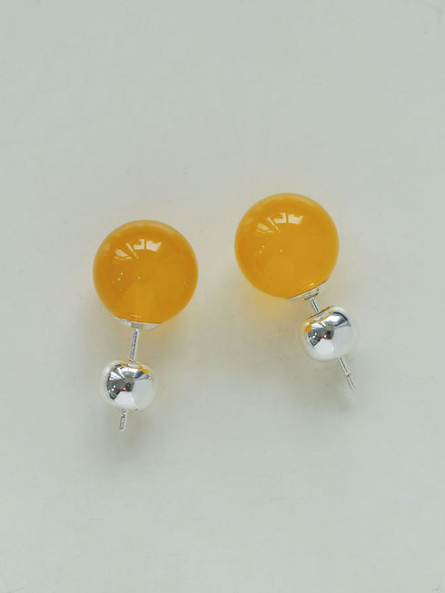 Crystal Amethyst Blue Agate Earrings - Zafari Studio Jewelry