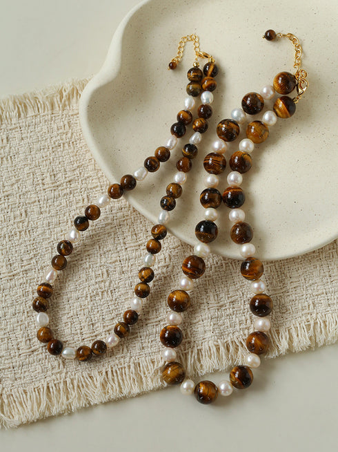 Luxury Design Baroque Pearl Choker Necklace (Copy) (Copy) - Necklaces | ZAFARI Studio Jewelry