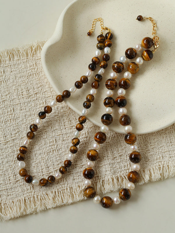 Luxury Design Baroque Pearl Choker Necklace (Copy) (Copy) - Necklaces | ZAFARI Studio Jewelry